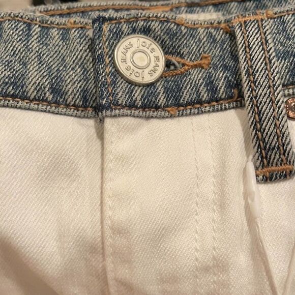 Joie Gracelyn Borderline White Blue High Rise Jean - Picture 9 of 11